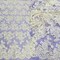 1 Yard Luxury Corded Embroidered Bridal Lace Fabric for Evening Gowns White